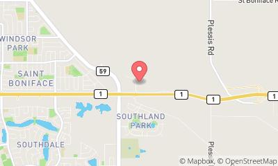 map, Harley-Davidson Winnipeg