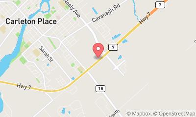 map, Truck Dealer Carloft in Carleton Place (ON) | AutoDir