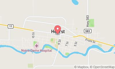 map, Hearst Central Garage Co Ltd