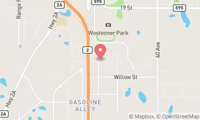 map, Red Deer RV Parts & Service