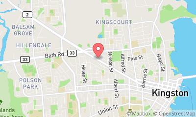 map, C C Sales (Kingston) Ltd