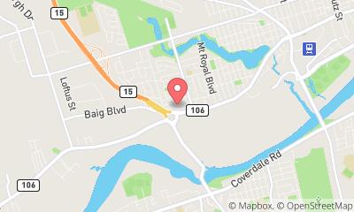 map, Lounsbury Chevrolet Moncton