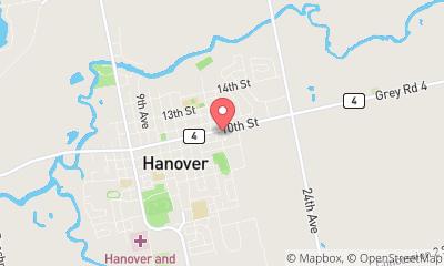 map, Carquest Auto Parts - Carquest Hanover
