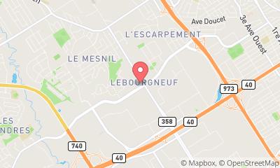 map, Point S - Desharnais - NAPA Autopro