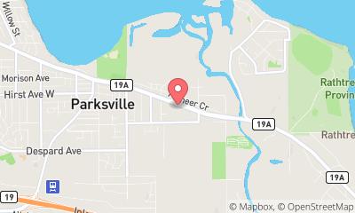 map, RV Dealer Oceanside RV Sales & Consignment in Parksville (BC) | AutoDir