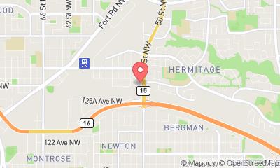 map, Avis Car Rental - RV Rental Agency in Edmonton (AB) | AutoDir