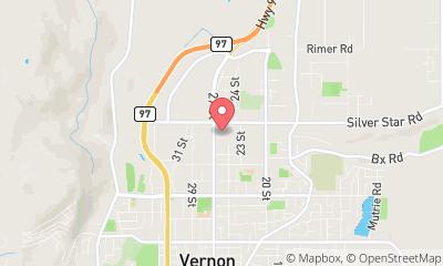map, Concessionnaire automobile Bannister GM Vernon à Vernon (BC) | AutoDir