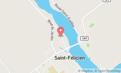 map, Point S - Agence De Pneus Du Nord