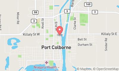 map, Port Colborne Marine