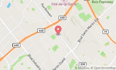 map, Recyclage Laval