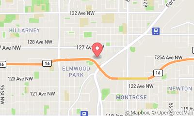 map, U-Haul Neighborhood Dealer - Truck Rental in Edmonton (AB) | AutoDir