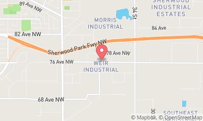 map, Beothuck Trailers Ltd - Location de motoneige à Edmonton (AB) | AutoDir