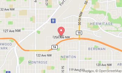 map, D-tech Diesel Repair Ltd - Truck Repair in Edmonton (AB) | AutoDir