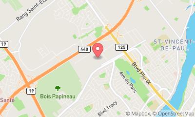 map, Ressorts Industriels Laval Inc
