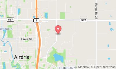map, Airdrie Truck Accessories