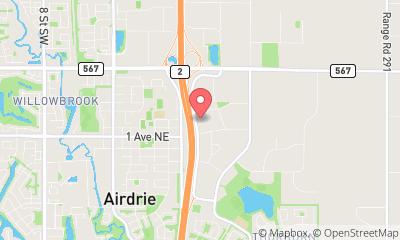 map, Western RV Country Airdrie