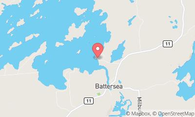 map, Loughborough Lake Marina