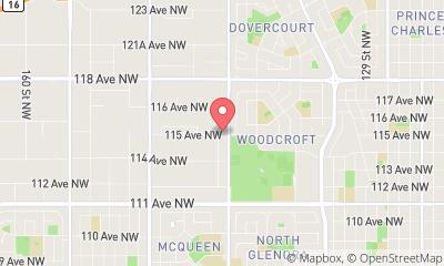 map, Joey's Place Custom Paint and Restoration - Motorcycle Repair in Edmonton (AB) | AutoDir