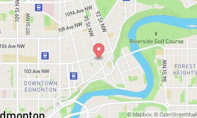 map, A Plus Auto Ltd - Atelier de réparation automobile à Edmonton (AB) | AutoDir