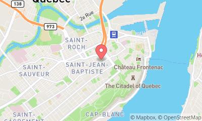 map, Centre de l'auto Roch Guillot Haute-Ville - Garage de mécanique à Québec - Mécanique générale