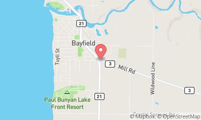 map, Bayfield Recreational Sales