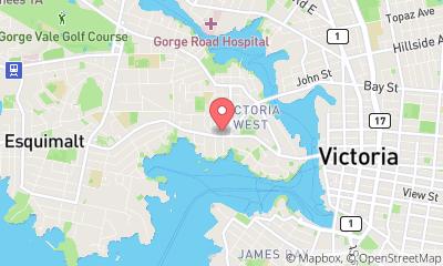 map, Island Rent-a-Car Rentals Victoria B.C.