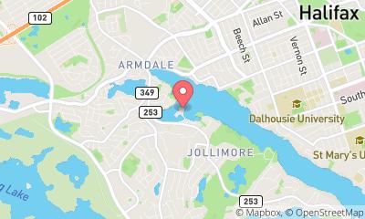 map, Armdale Yacht Club