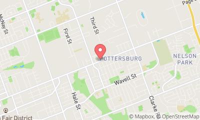 map, Meineke Car Care Centre