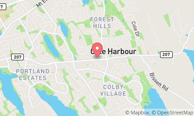 map, Scotia Tire Service Limited - Cole Harbour