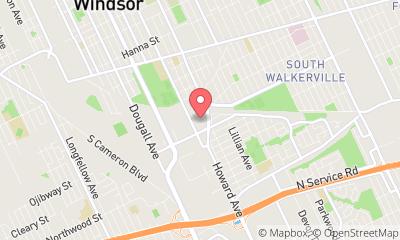 map, MSJ Tirecraft Windsor