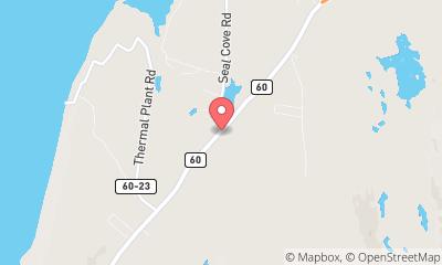 map, BOSS Towing, NL Canada