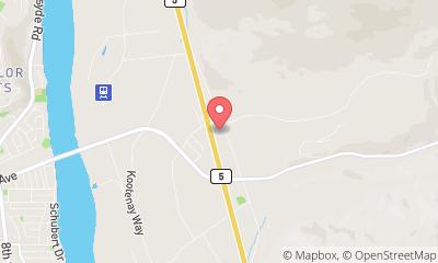 map, Fraserway RV - Kamloops