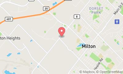 map, Atelier de réparation automobile Miltowne Automotive Services à Milton (ON) | AutoDir