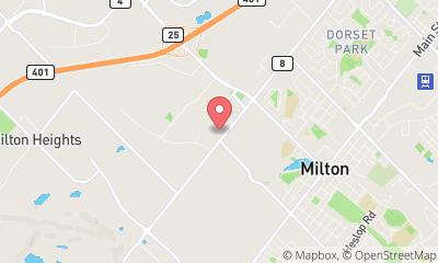 map, Atelier de réparation automobile All-Makes Truck & Car Repairs à Milton (ON) | AutoDir