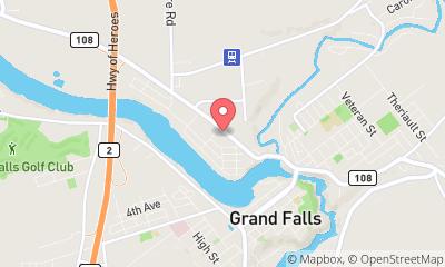 map, Réparation de camion Theriault Truck Centre Inc à Grand Falls (NB) | AutoDir
