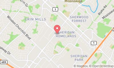 map, Changement huile Mr. Lube + Tires à Mississauga (ON) | AutoDir