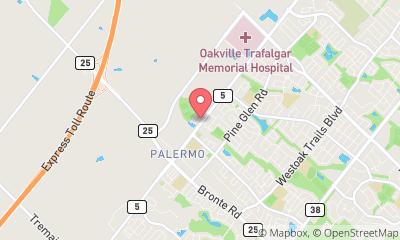map, Car Inspection George's Auto Centre in Oakville (ON) | AutoDir
