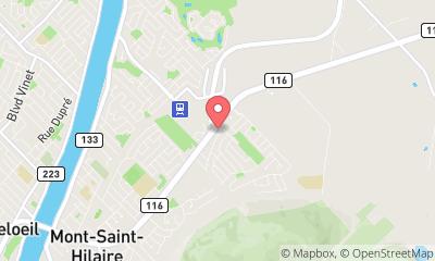 map, Magasin de pneus Garage Martin Perreault AutoPlace à Mont-Saint-Hilaire (Quebec) | AutoDir