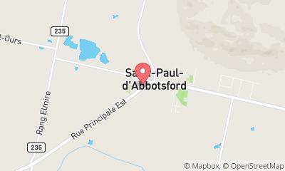 map, Magasin de pneus Point S - Robert Bernard à Saint-Paul-d'Abbotsford (QC) | AutoDir