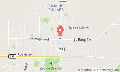 map, Auto Repair Injection Granby in Granby (Quebec) | AutoDir