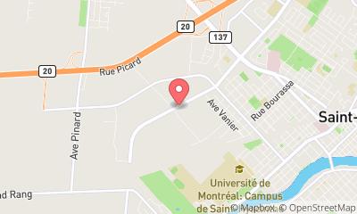 map, Truck Repair Groupe Goyette Inc-Div Garage Maskoutain in Saint-Hyacinthe (Quebec) | AutoDir