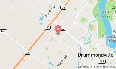 map, Motorcycle Parts Walmart Supercentre in Drummondville (Quebec) | AutoDir