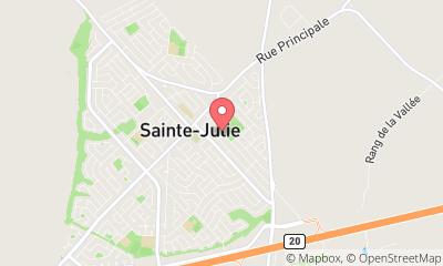 map, Service de remorquage REMORQUAGE ST JULIE à Sainte-Julie (QC) | AutoDir