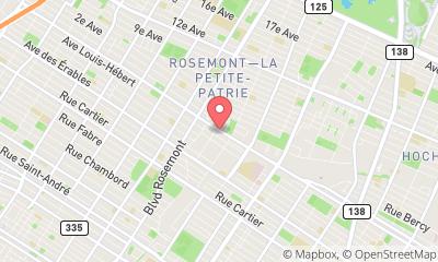 map, Agence de location automobiles Auto Rental Canada à Montréal (QC) | AutoDir