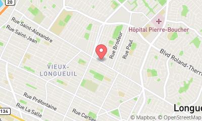 map, Auto Repair Auto Services Alex Plus in Longueuil (Quebec) | AutoDir