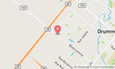map, Magasin de pneus DOCTEUR DU PARE-BRISE à Drummondville (QC) | AutoDir