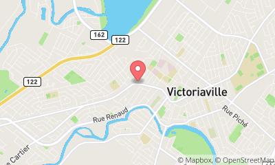 map, Car Dealership Budget Location Hébert 2000 LTEE in Victoriaville (QC) | AutoDir