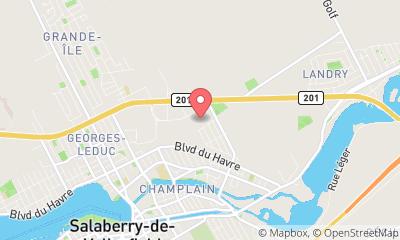 map, Motorcycle Parts Walmart Supercentre in Salaberry-de-Valleyfield (QC) | AutoDir