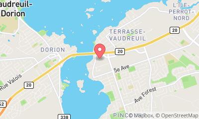 map, Magasin de pneus Canadian Tire à Pincourt (QC) | AutoDir