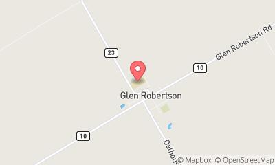 map, Glengarry Tirecraft Glen Roberston